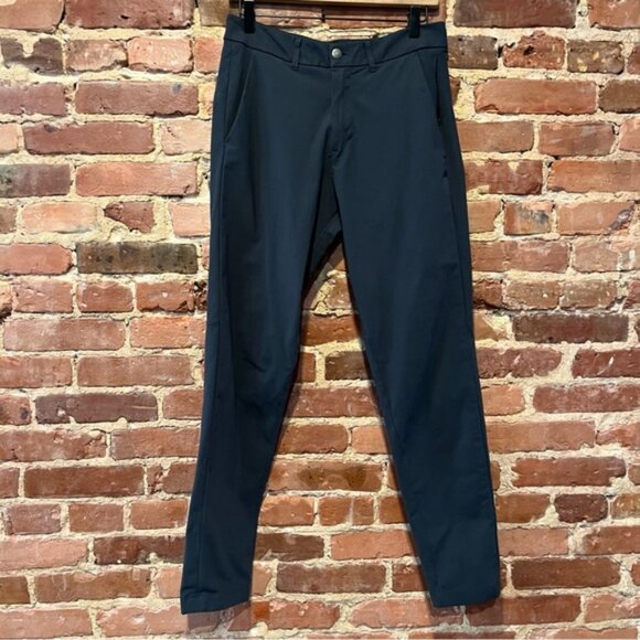 Lululemon Commission Pant Slim Melanite Size 30 M5439S Warpstreme 30” inseam - Picture 1 of 8